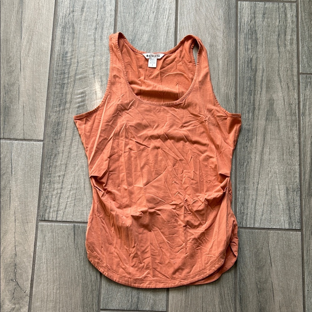 Athleta Women's Orange Tank Top